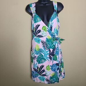 NWT Le Lis Palm Wrap Dress